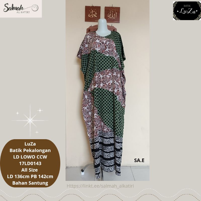 Daster LuZa Batik Pekalongan LD LOWO CCW (E)