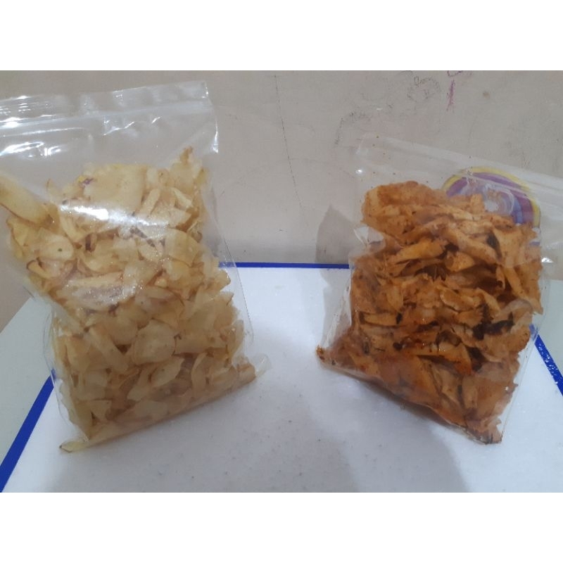 

bundling singkong pedas daun jeruk dan original 250gram