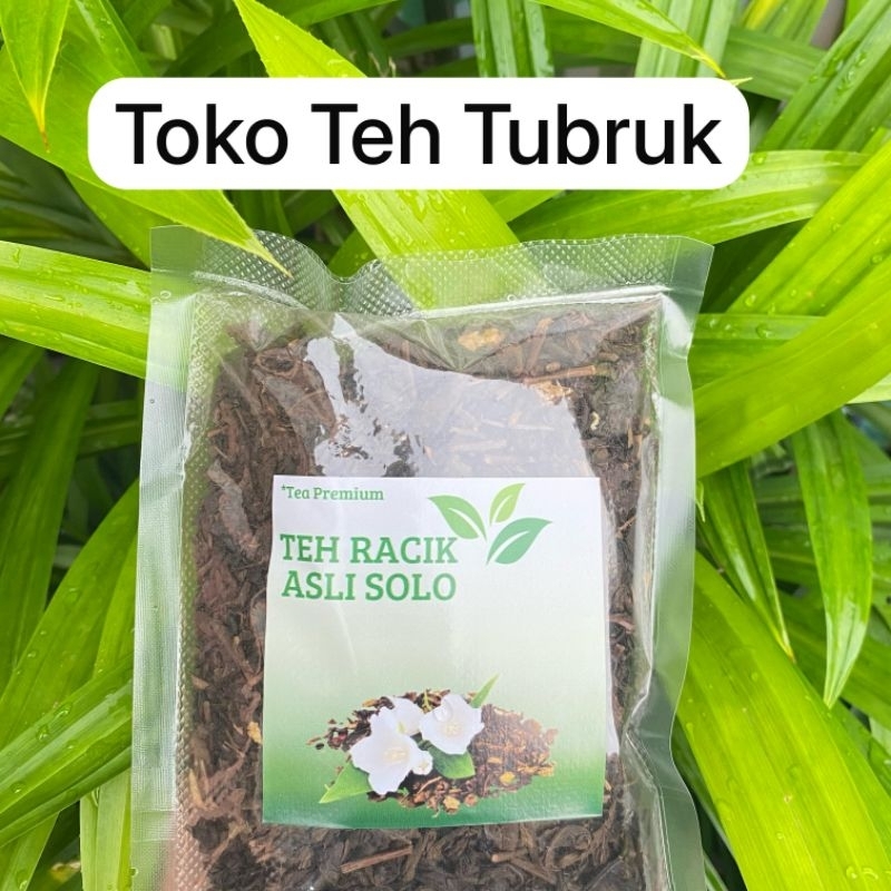 

Teh Racik Solo Premium Kemasan 100gr | TOKO TEH TUBRUK