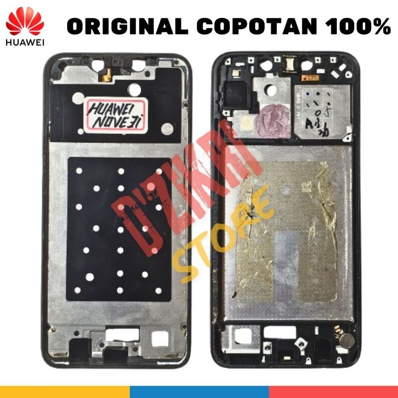 FRAME BEZEL LCD HUAWEI NOVA 3i ORIGINAL COPOTAN