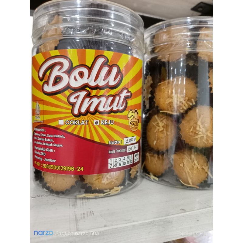 

Bolu Imut Keju 200gr