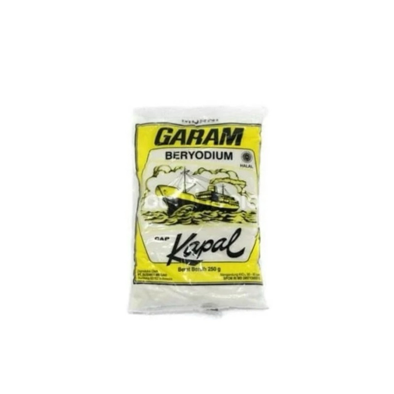 

Garam Merk Kapal - 250gram