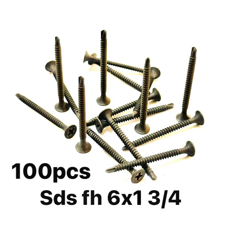 [paket 100pcs] sekrup sds fh 6x4,5cm