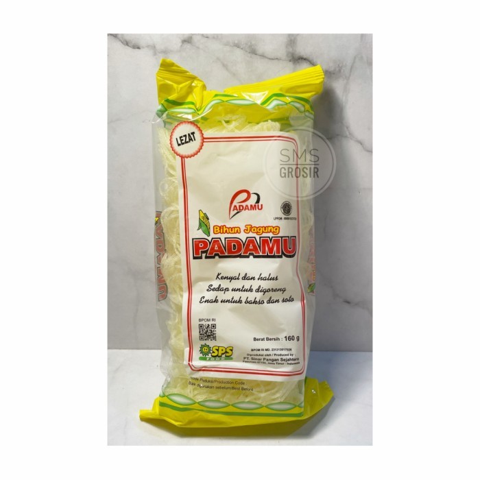 

bihun padamu kuning 160 gr mie 1 BAL ISI 24