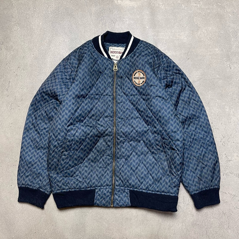 Jaket Winter Varsity Anak Indigo Bank Usia 10 - 14 Tahun
