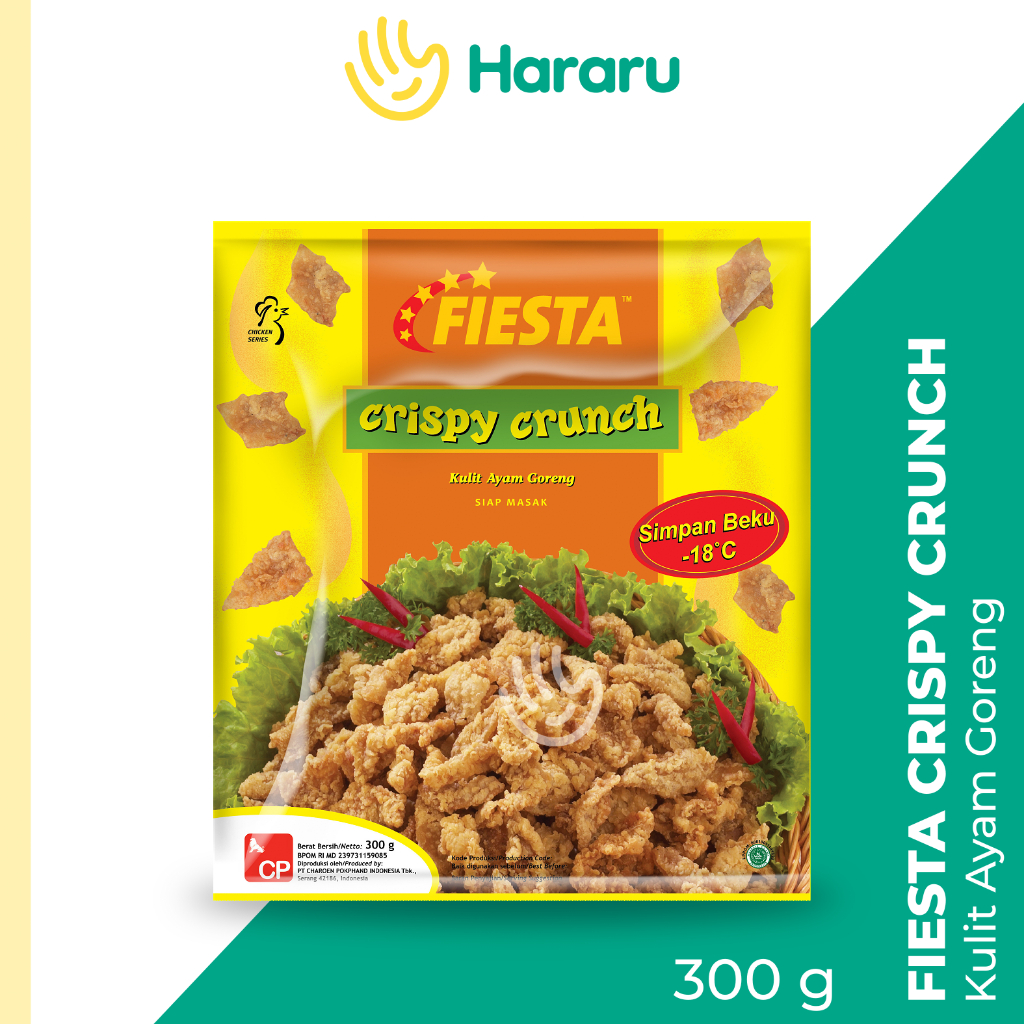 

FIESTA Crispy Crunch | Kulit Ayam Goreng Krispy 300 gram