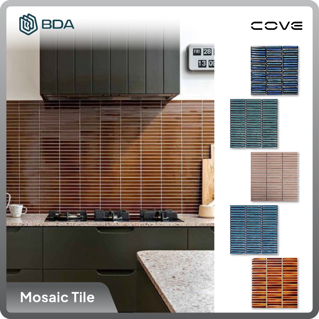 BDA Granite Tile Keramik Dinding Kamar Mandi Keramik Dinding Dapur Mosaic Tiles Keramik Mozaik