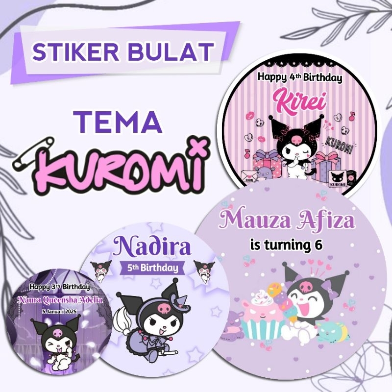 

STIKER BULAT KUROMI