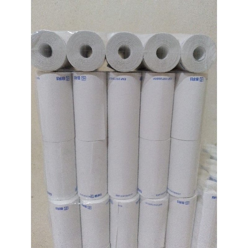 

Kertas struk Thermal Logo BRI 57/58x30 paket 20 roll