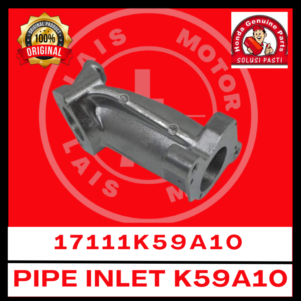 Pipe Intake K59A10 Vario150 K59 K59J 17111K59A10 ORI AHM