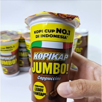 

Kopikap Cappuccino jumbo 200ml [6 PCS] / KOPIKAP Minuman Kopi