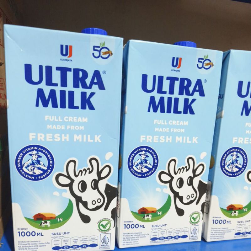 

ULTRA MILK susu UHT FullCream 1000ml