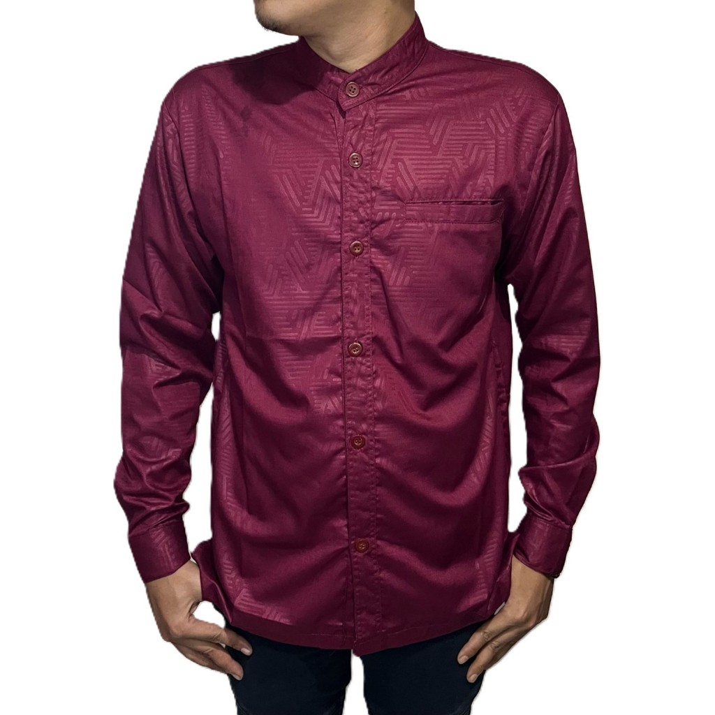 kemko sultan embos kemeja koko kemko koko sultan premium bahan 100%katun import