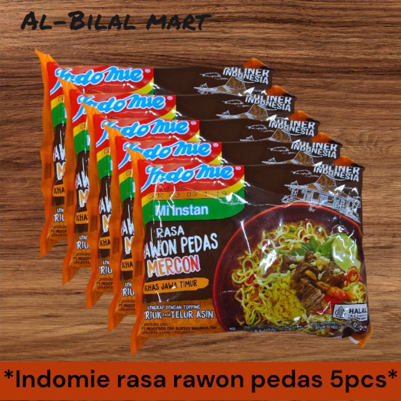 

Indomie rawon pedas 5pcs