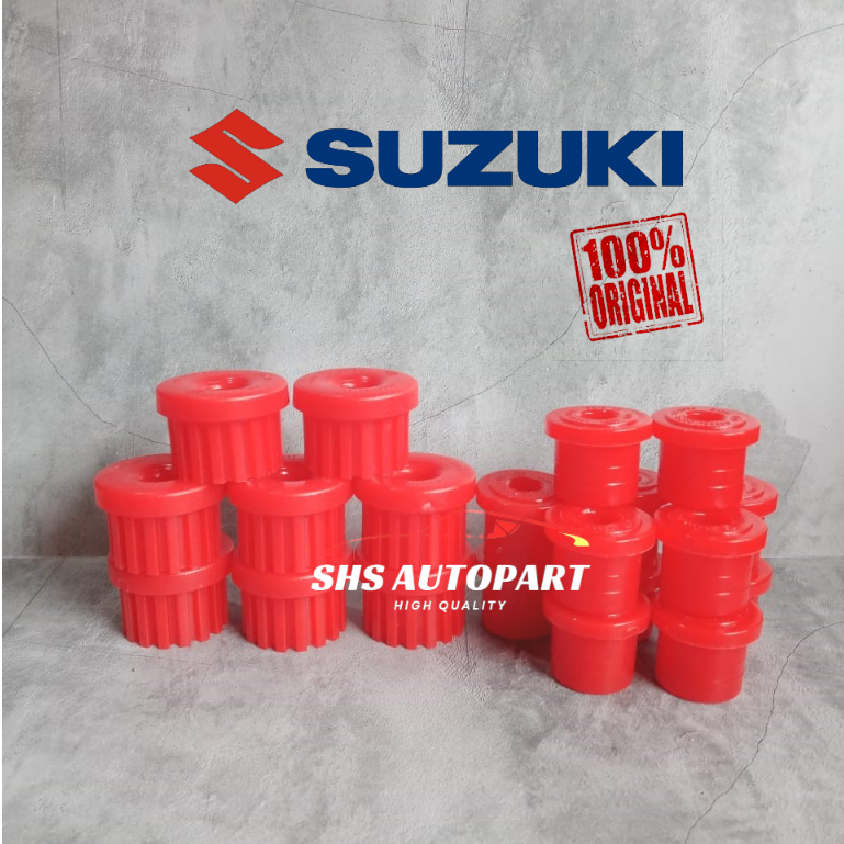 1 set karet bos bushing anting per daun depan belakang SUZUKI JIMY KATANA SJ410 JEEP