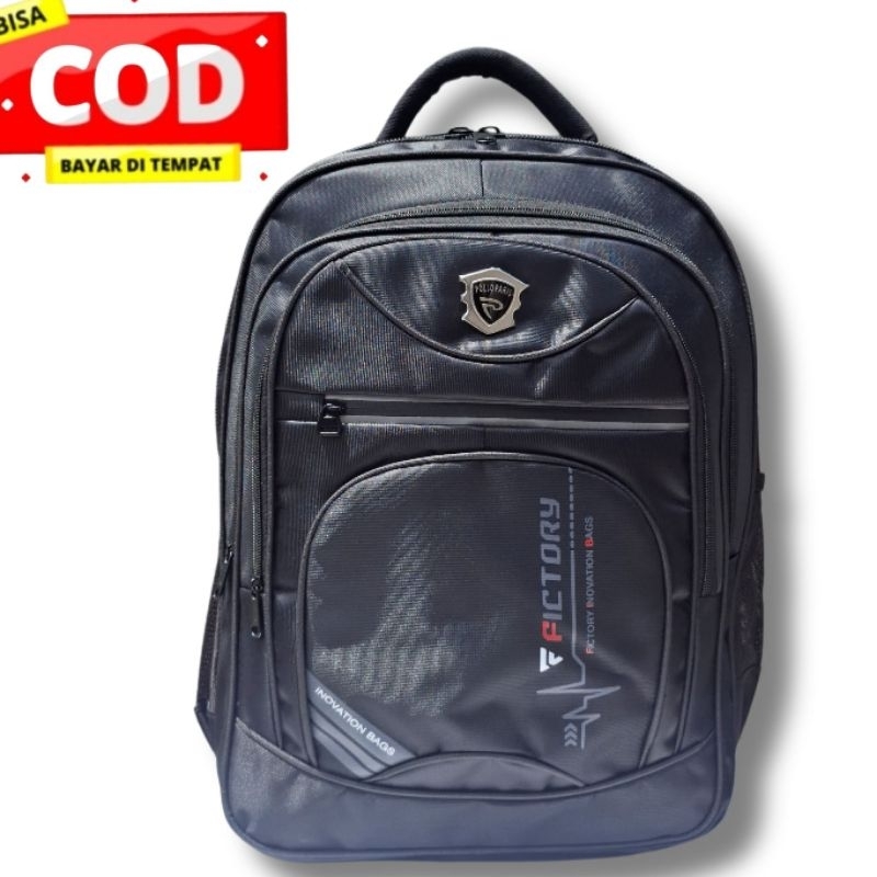 Tas Polo Pria/wanita Original Ransel Gendong Polo Alfito sablon halus.. Tas Laptop Sekolah SMP SMA B