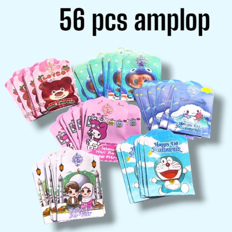 

Amplop Lebaran Idul Fitri (isi 56pcs) 2025