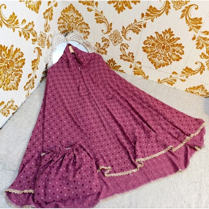 MUKENAH CRINKLE URAGIRI RESLETING 3IN1/MUKENAH CRINKLE URAGIRI