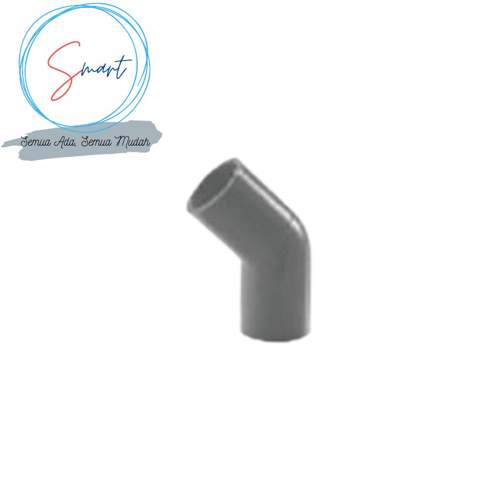 SCG Elbow AW 45 derajat 1/2 inch Knee Sambungan Fitting Pipa PVC