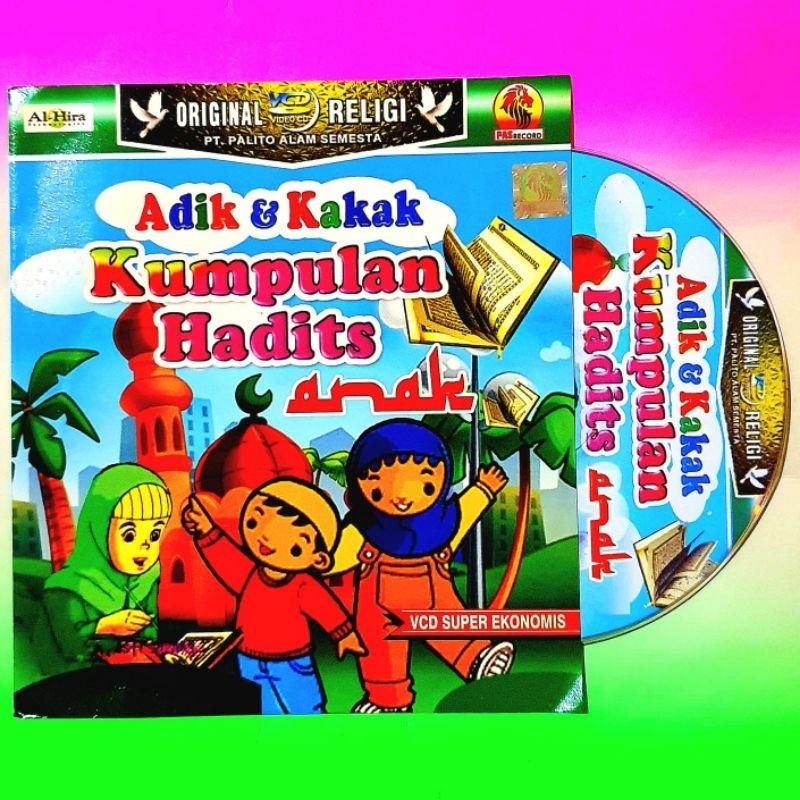KASET VCD KUMPULAN HADITS ANAK ANAK-VCD EDUKASI ANAK MUSLIM-KASET DVD EDUKASI ANAK ISLAMI-KASET VCD 