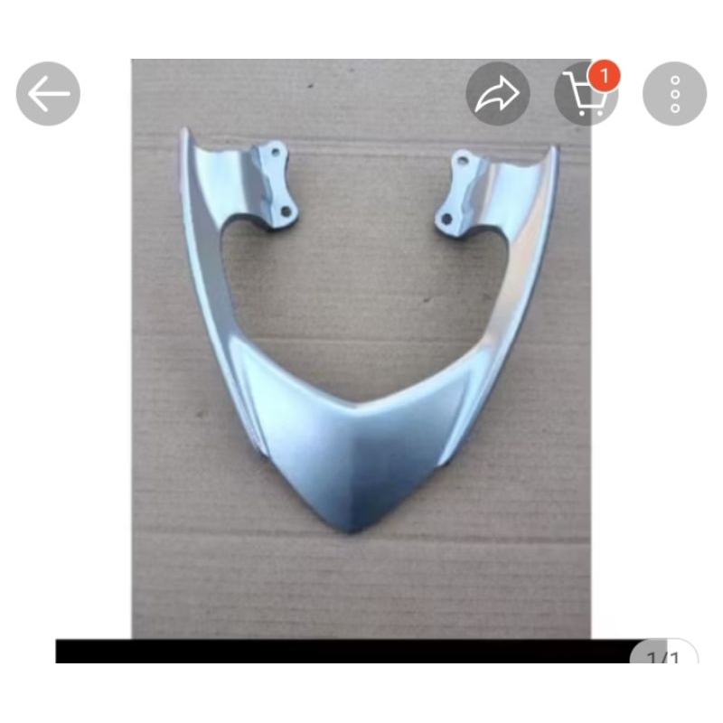 behel bagasi motor Mio soul karbu original copotan