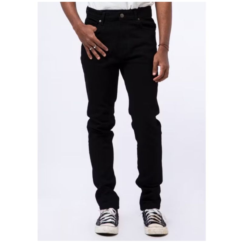 Celana Original TIRAJEANS 202 SLIM TAPERED BLACK