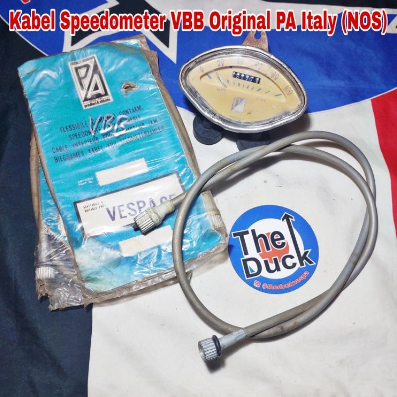 Kabel Speedometer Spidometer PA Italy Original Nos Vespa VBB