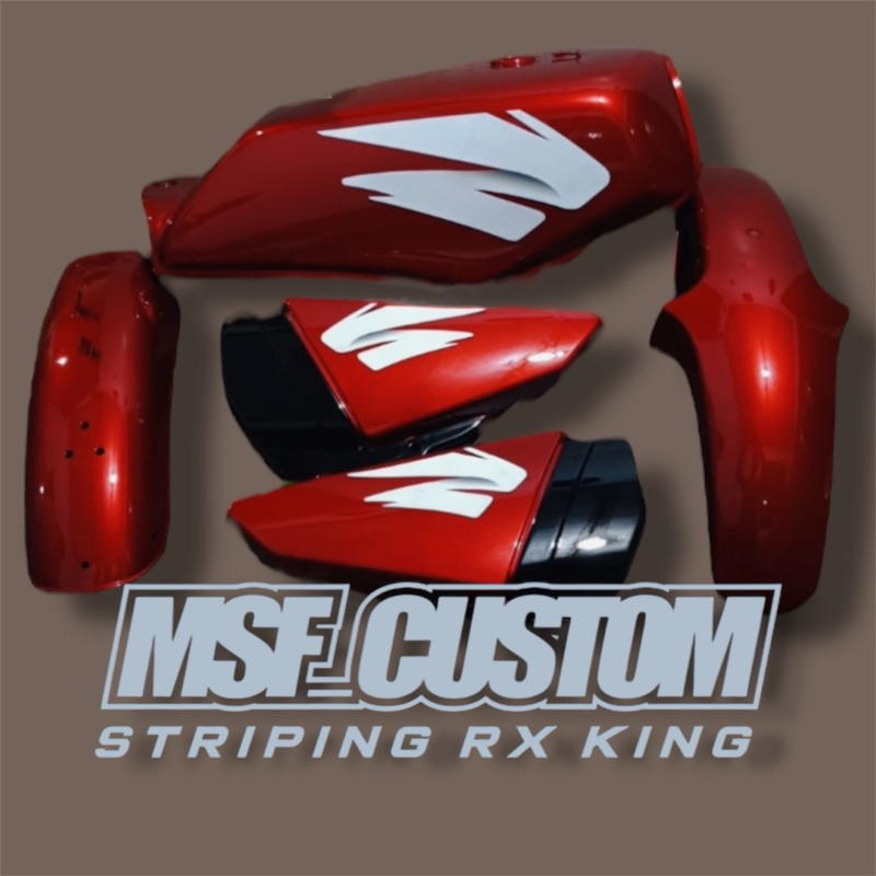 Striping Rx King Transparan || Striping Rx king