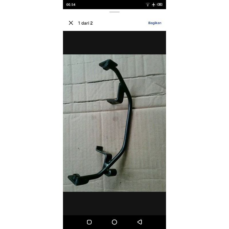 dudukan sayap legsil supra fit lama supra x100