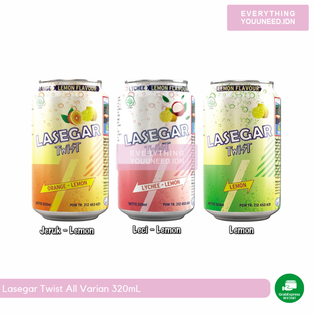 

Lasegar Twist Minuman Penyegar All Varian 320 Ml