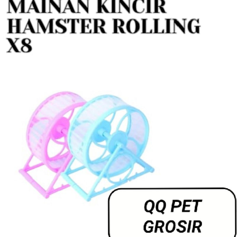 MAINAN HAMSTER KINCIR ROLLING X8