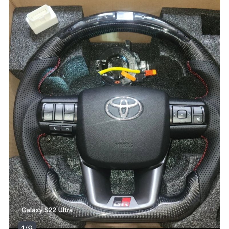 Setir carbon Fortuner Display Race - Stir Carbon Fortuner Display Race