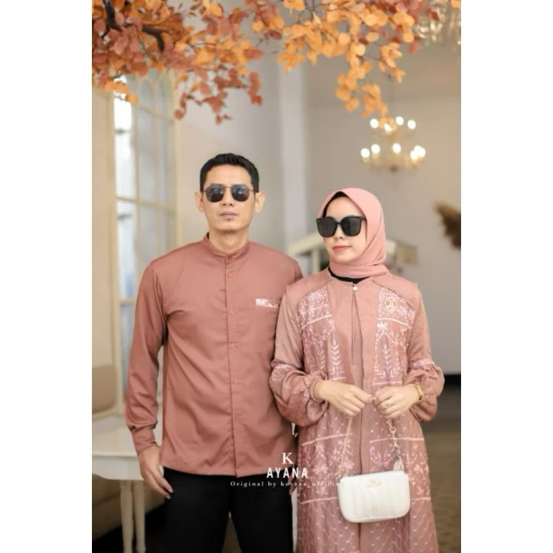 GAMIS LEBARAN COUPLE BY KEYZA
