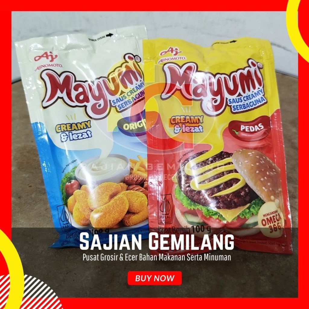 

Mayonaise Mayumi pedas 100gr - Grosir