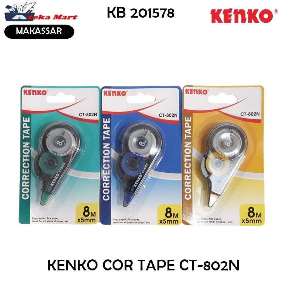 

[PCS] KENKO CORRECTION TAPE CT-802N TIP EX KERTAS