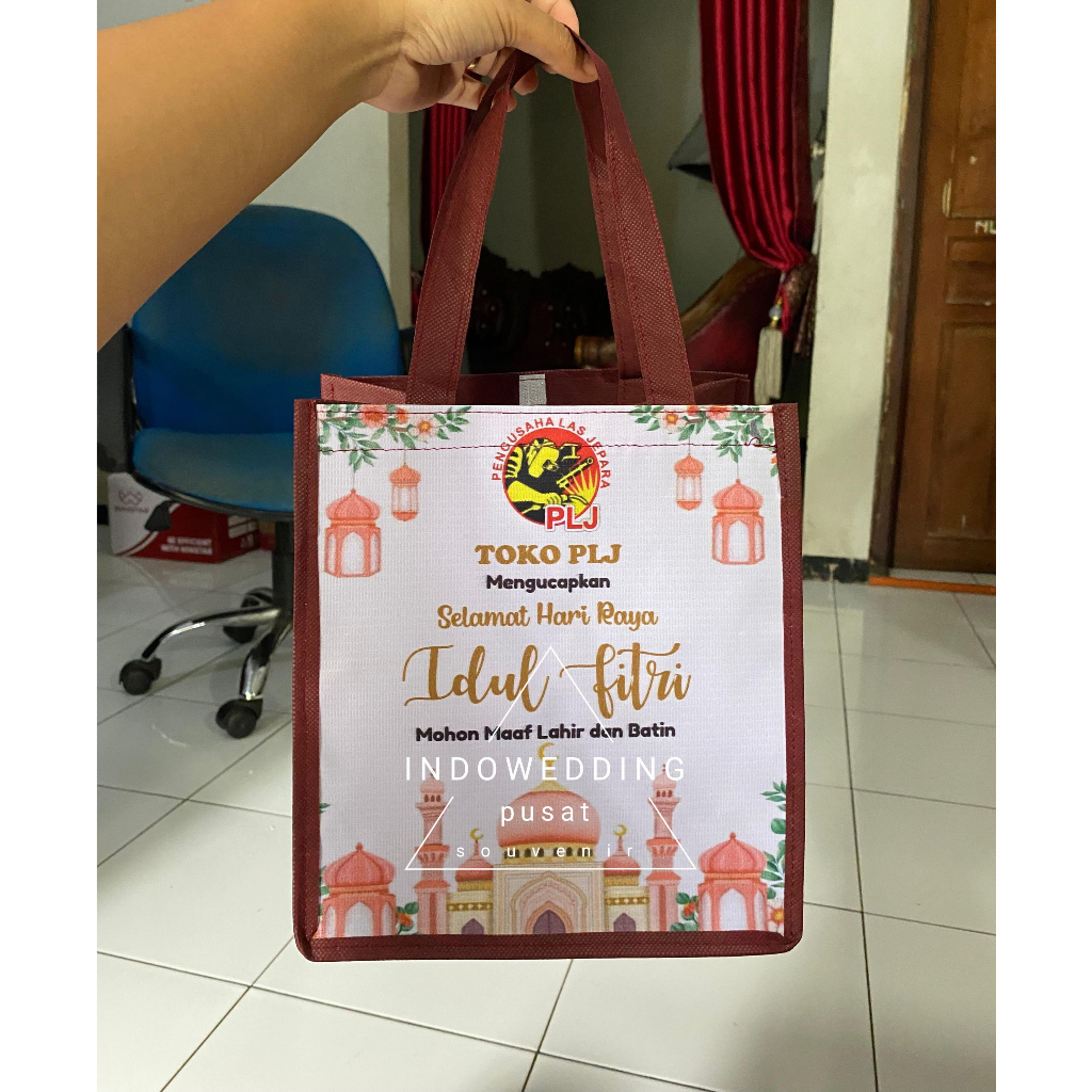 

Tas Lebaran Hari Raya Idul Fitri Tas Hampers Tas Jinjing Goodiebag Lebaran