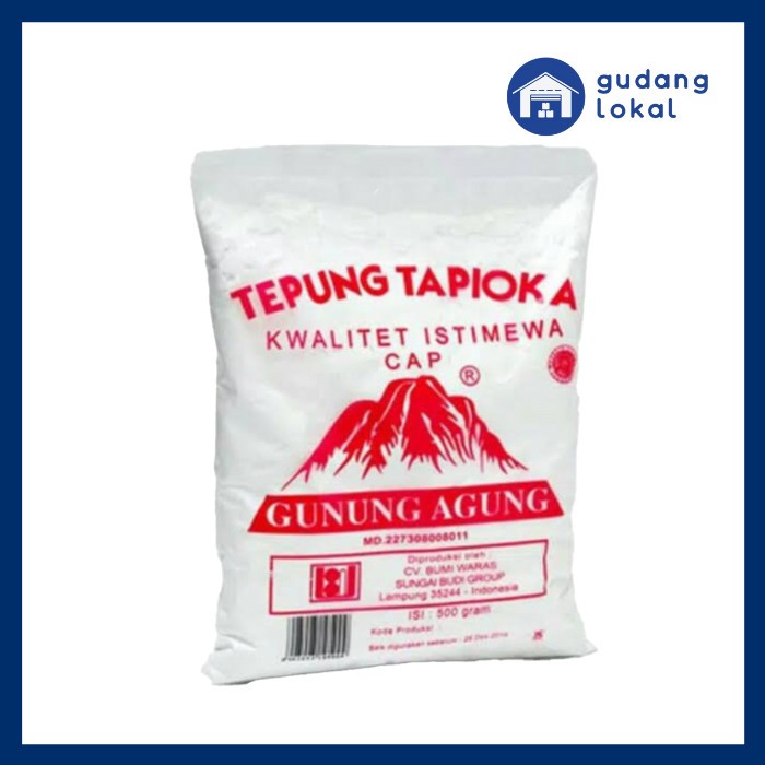 

TEPUNG TAPIOKA GUNUNG AGUNG 500 GR