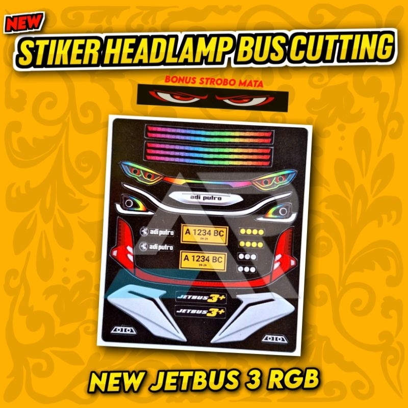 

STIKER HEADLAMP JETBUS 3