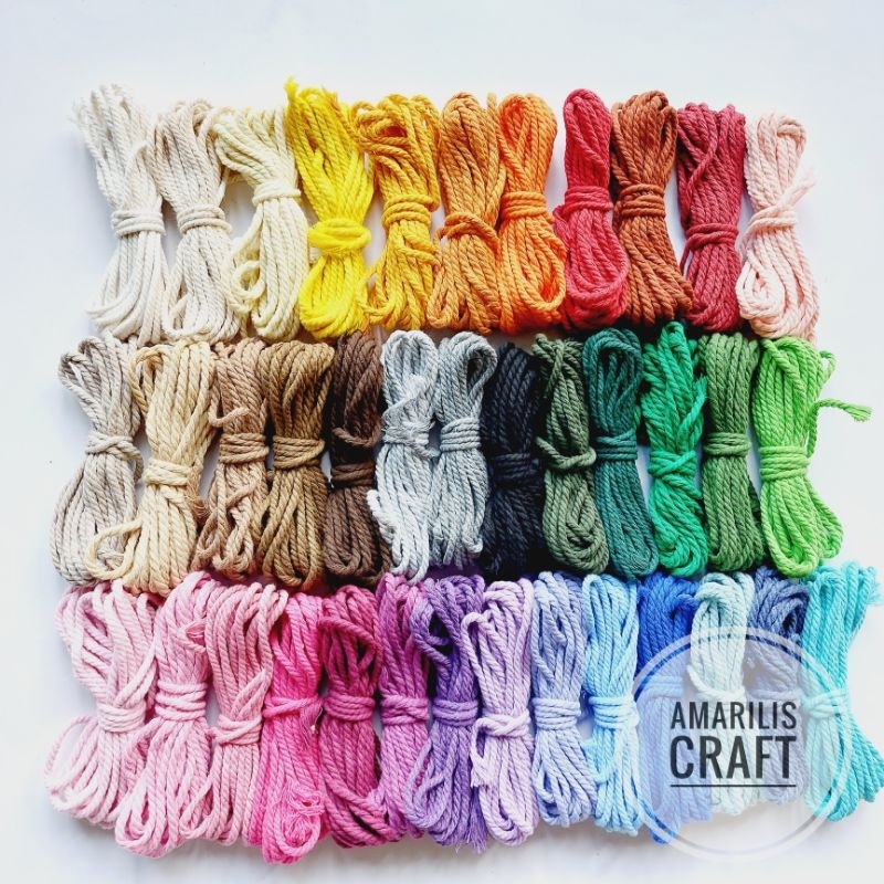 [5meter] Tali Katun Macrame 3mm