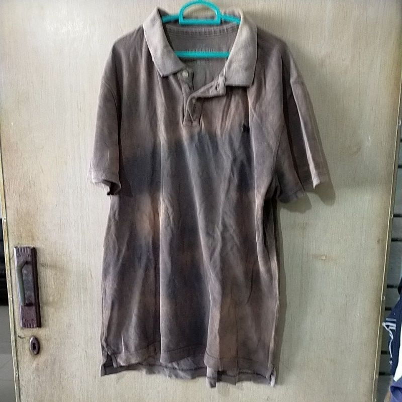 kaos polo aeropostale,original,ripped washed