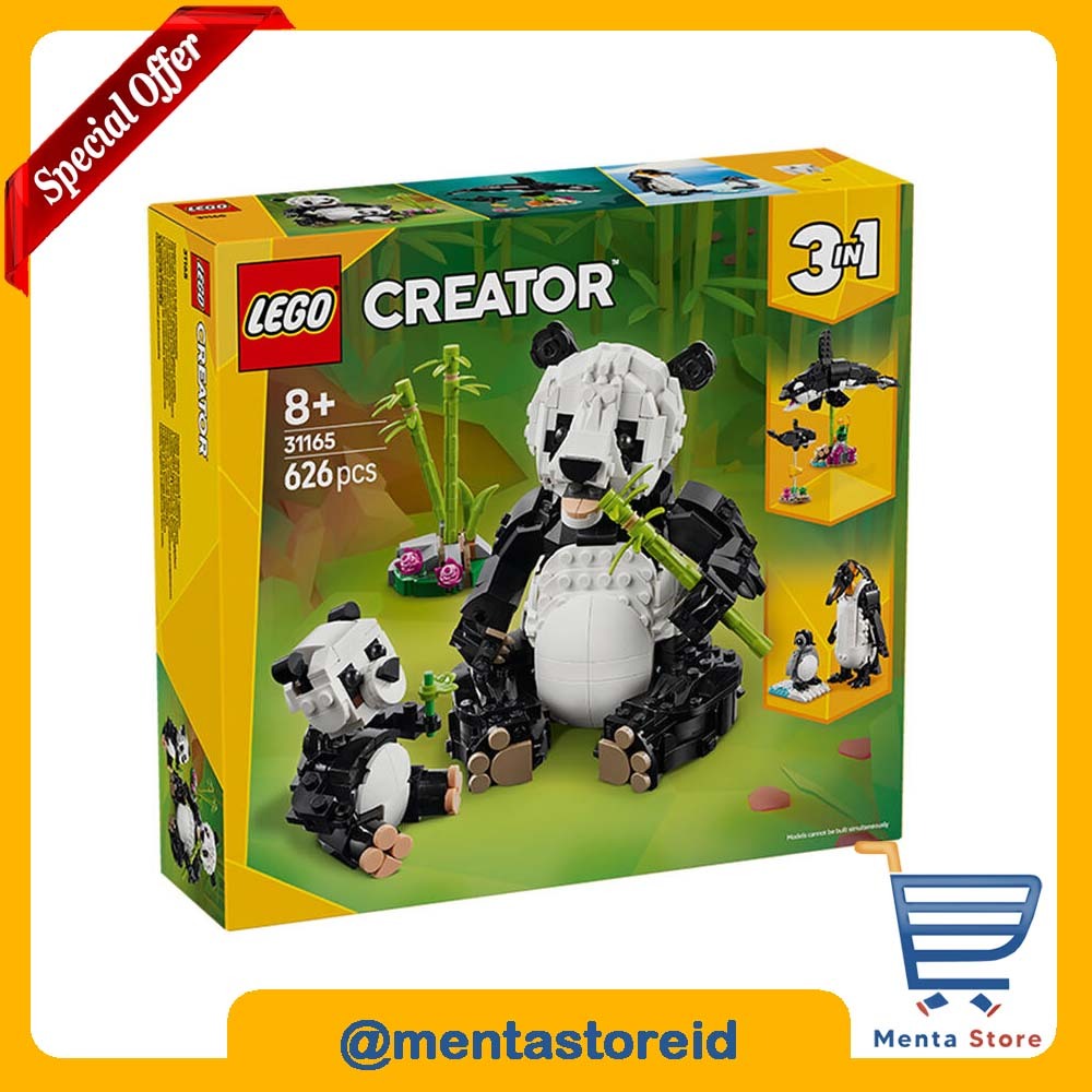 LEGO Creator 31165 Wild Animals Panda Family
