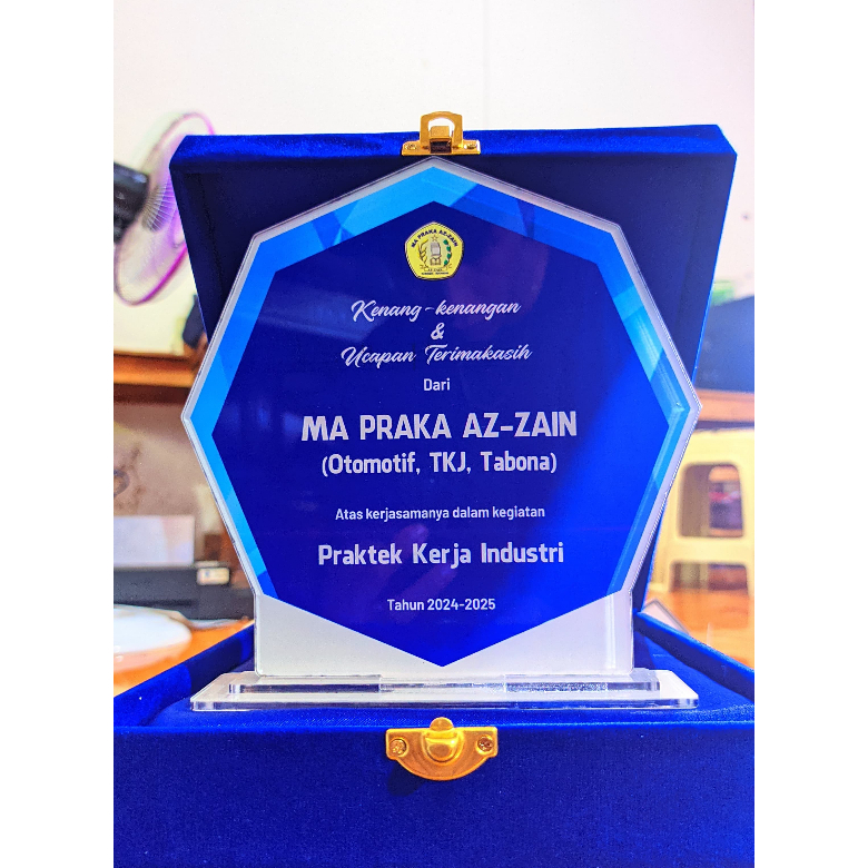 (PART 1) Plakat TEBAL 5MM, Penghargaan, Trophy, Plakat Wisuda, Plakat, Plakat Akrilik, Plakat Akrili