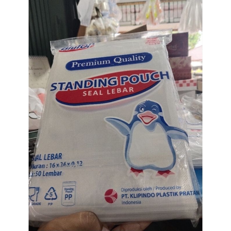 Standing Pouch ukuran 16×24