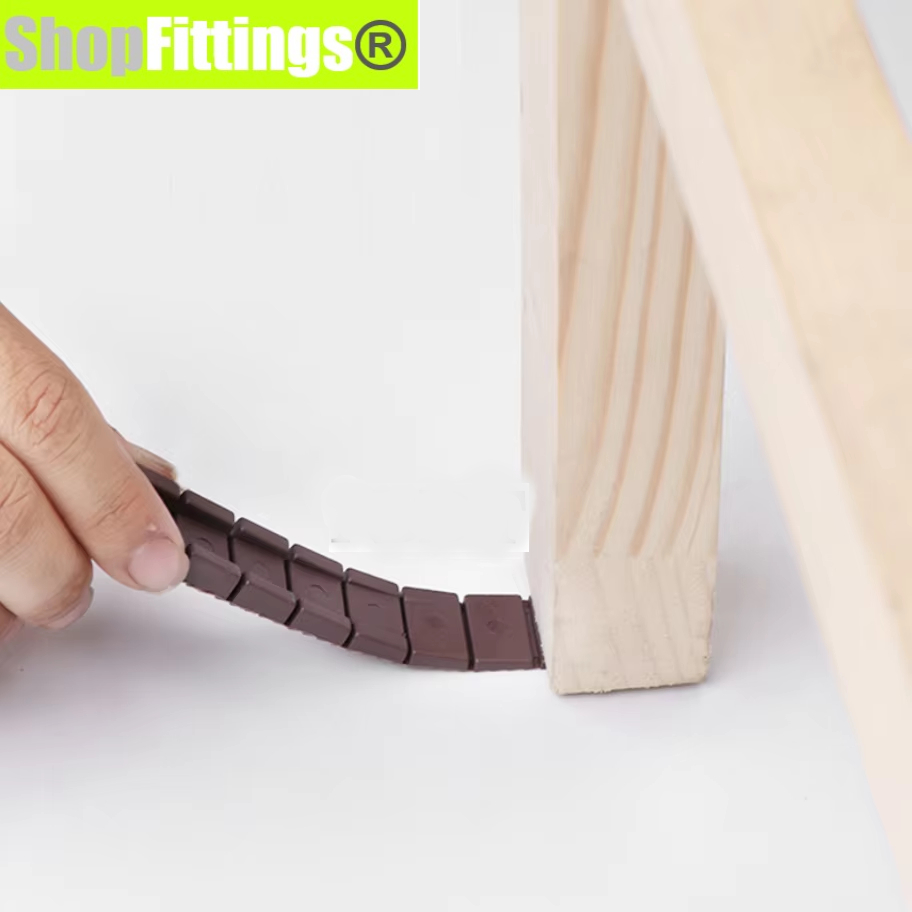 Plastik Pengganjal Kaki Meja Kursi Plastic Wobble Stopper Wedge Leveler Furniture Cabinet Cupboard S