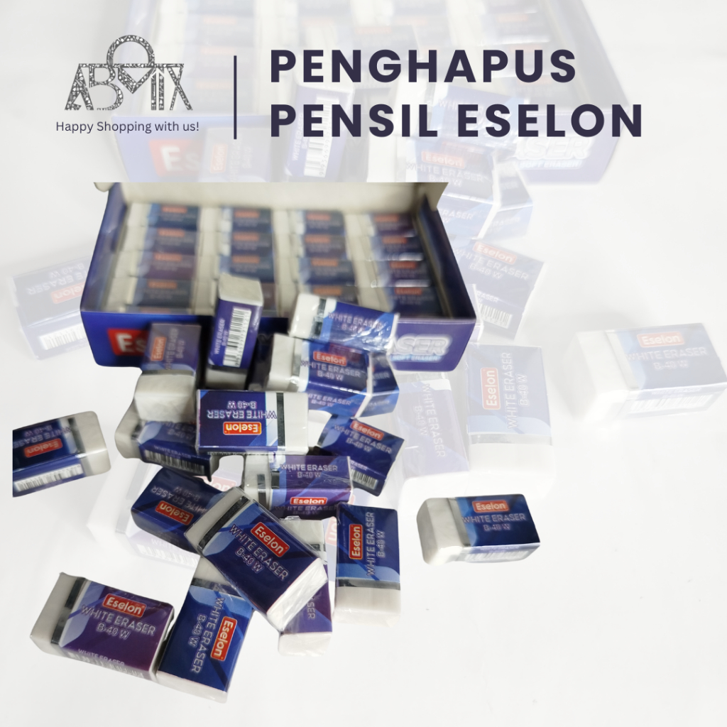 

Eselon Penghapus karet / erasable pensil karet putih Soft Eraser