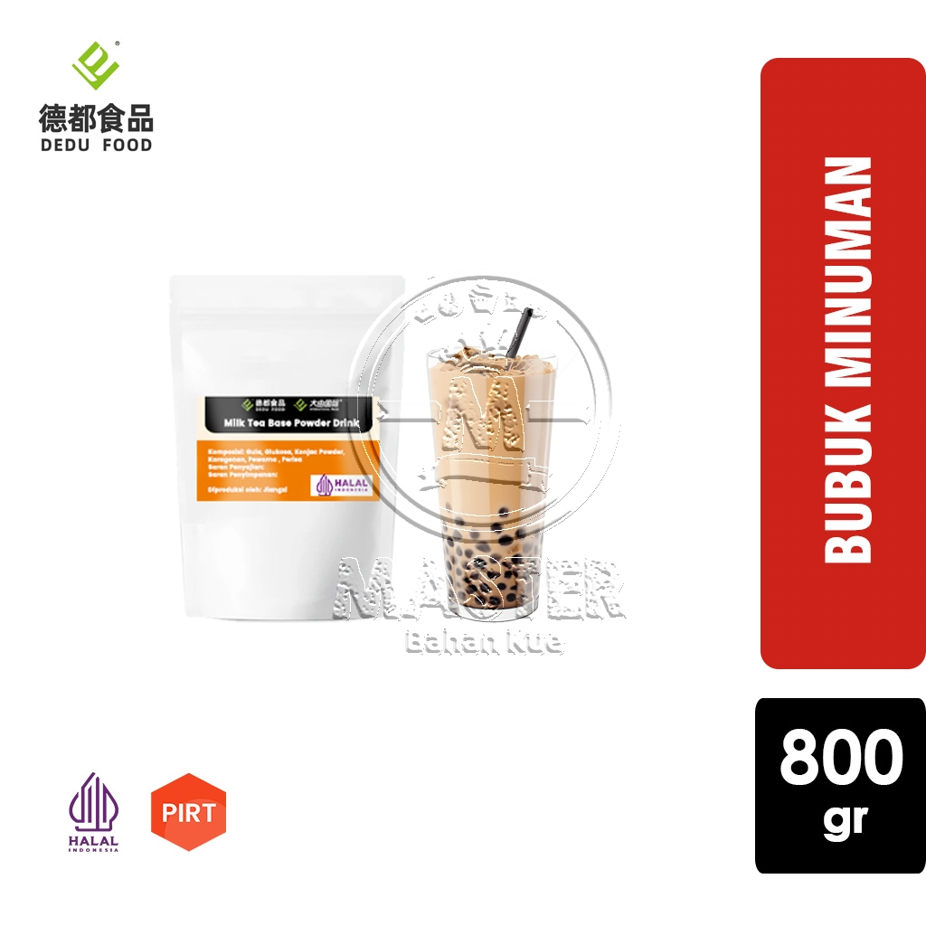 

Milk Tea Base Powder Drink DeduFood Bubuk Minuman [Pouch 800g]