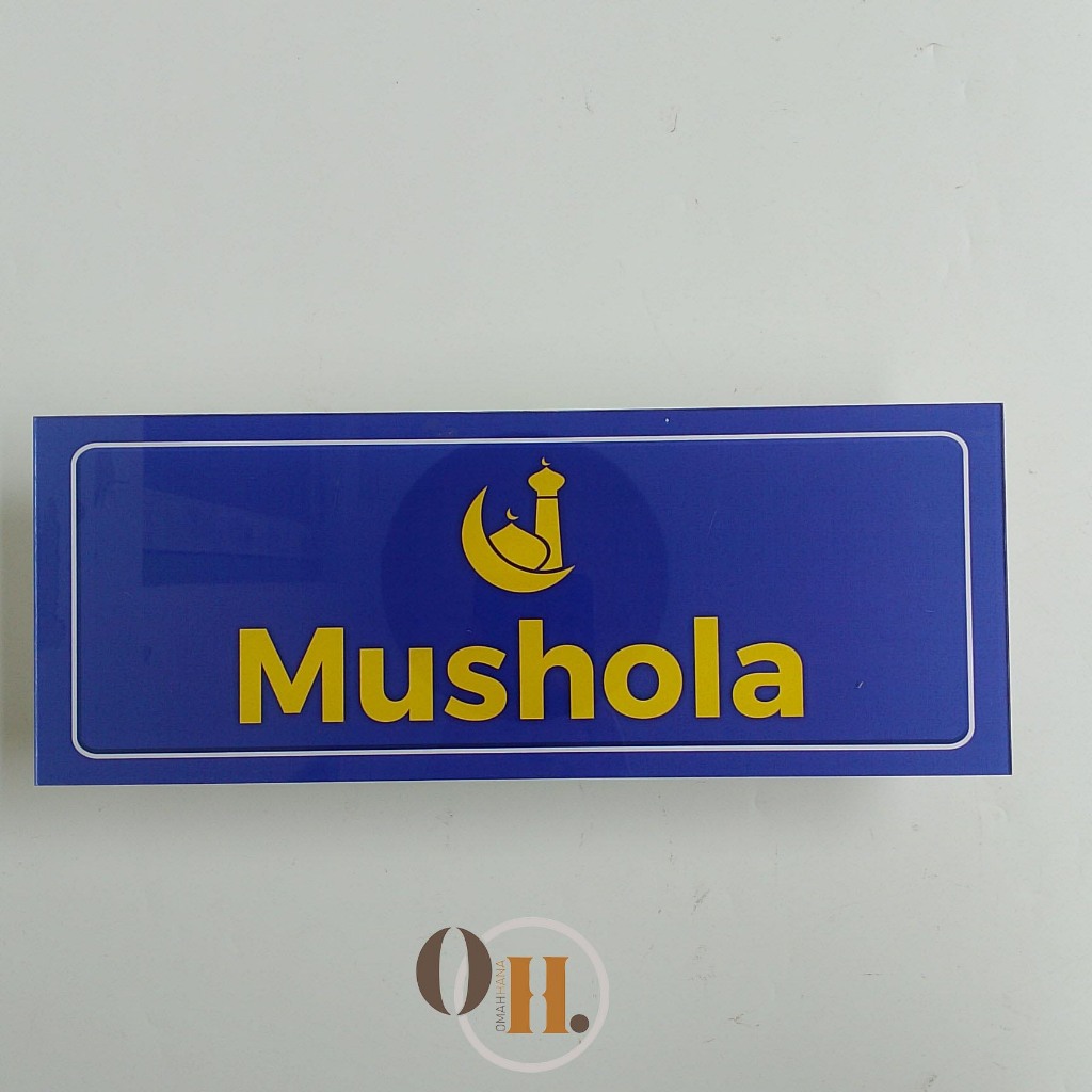 

Akrilik Mushola - Masjid - Mushala - Akrilik Tempat Ibadah