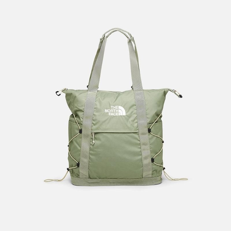 Tas Selempang, The North FaceBorealis Tote Bag Tea Green Gravel100%Original