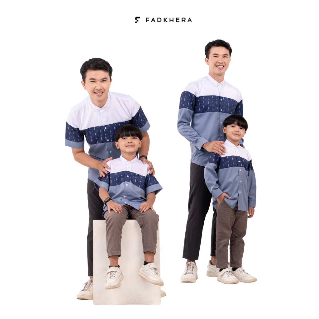 Fadkhera Arham Baju Koko Pria Cuople Father & Son