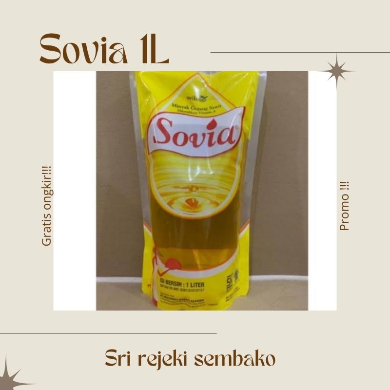 

Minyak goreng Sovia 1 L